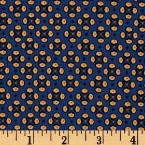   Sweet Garden Geometric Blue Fabric By The Yard Arts, Crafts & Sewing