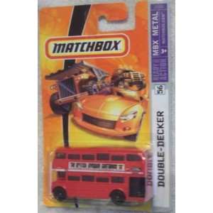  London Bus 2007 Matchbox #56 Double Decker Bus Collectible 