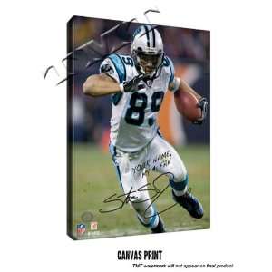   Smith Digitally Autographed and Personalized Print   Carolina Panthers