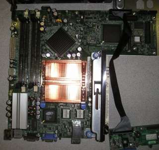 Dell PowerEdge 750 R1479 Motherboard w/2.8GHz SL7E3 CPU R1371 Fan 