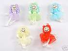 mini organza curly hair doll appliques x10 girl 592a  