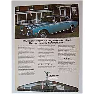    1966 1967 1976 Rolls Royce Silver Shadow Owners Manual Automotive