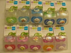 MAM Cool Pacifiers 6 mos+ Boys & Girls 2 in a Pack NIP  