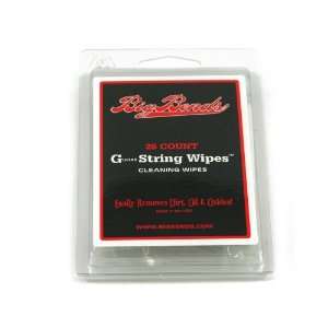  BIG BENDS GUITAR STRING WIPES   25 CT Musical Instruments