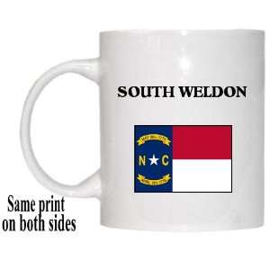   US State Flag   SOUTH WELDON, North Carolina (NC) Mug 