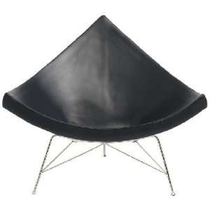 Triangle Leather occasional Chair Nuevo Modern Occasional Chairs 