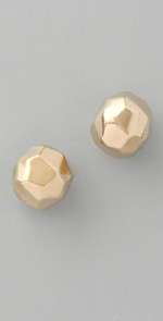Marc by Marc Jacobs Organic Faceted Stud Earrings  