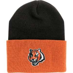 Cincinnati Bengals Reebok Basic Logo Cuffed Knit Hat  