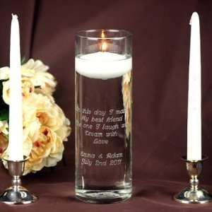  Words of Love Floating Candle Vase Set