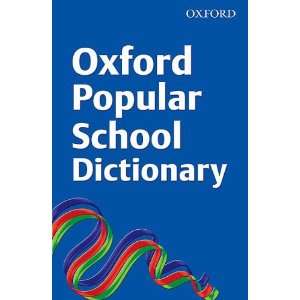 Oxford Popular School Dictionary 2008 (9780199118748 