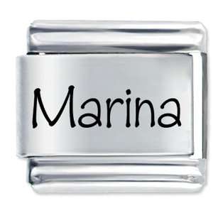  Pugster Name Marina Italian Charms Pugster Jewelry