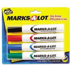  Marks A Lot  Desk Style Dry Erase Markers, Chisel Tip 
