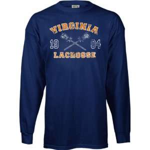  Virginia Cavaliers Legacy Lacrosse Long Sleeve T Shirt 