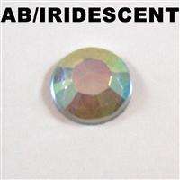 1000 Crystal Iridescent/AB Flat Back 2mm Rhinestone Gem  