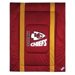  Kansas City Chiefs NFL Sideline Twin Jersey Mesh Comforter 