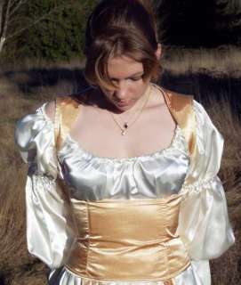 CARMEN Dress Renaissance Wedding Gown Medieval Bridal  