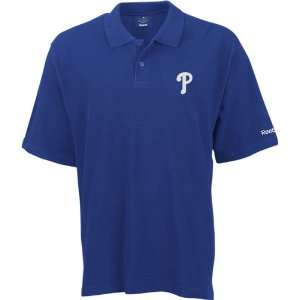 Philadelphia Phillies Blue MLB Reebok RA Polo Shirt  