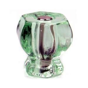  Glass Knob Depression Green 15/16