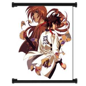  Rurouni Kenshin Anime Fabric Wall Scroll Poster (16x19 