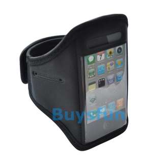 New Black Running Sport Gym Workout Armband Case Cover for Apple 