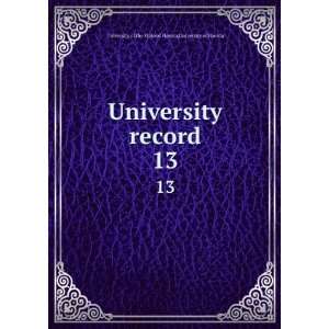  University record. 13 University of Florida University of 