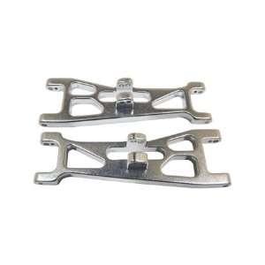  04205 Alum Front Lower Arm Silver SC10 Toys & Games