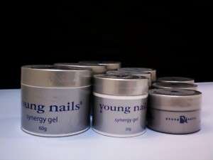 Young Nails Synergy Gel ALL types sizes Base Flex Build  