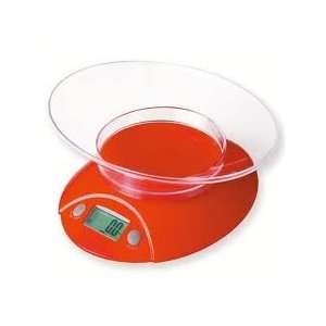 Kitchen Scale Red Base Bowl Top (Ek355) 
