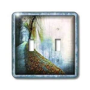 Susan Brown Designs Nature Themes   Leaves and Bridge   Light Switch 