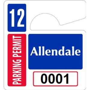   Parking Permit Mini Template ValueTag, 2.75 x 3