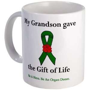  Grandson Donor Health Mug by 
