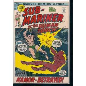  SUB MARINER # 44, 4.0 VG Marvel Comics Group Books