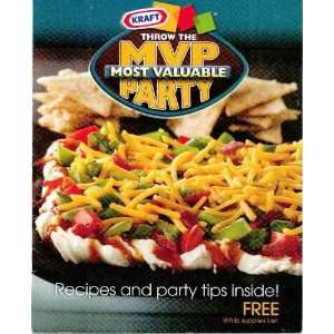  Throw the MVP   Most Valuable   Party Kraft Foods Books