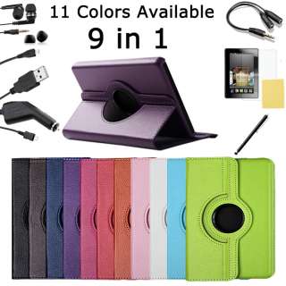   Fire Stand Case $12.99 Leather Kindle Fire Rotate Case $15.99