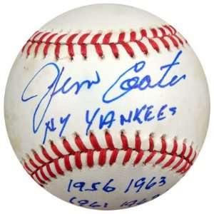   Baseball NY Yankees 1956 1963 1961 1962 World Champs PSA/DNA #P77905