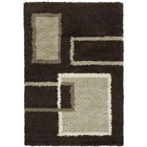  Trek Chocolate Rug From the Aurora Collection (63 X 90 