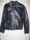 prada black lamb leather coat jacket blazer shirt $ 2000