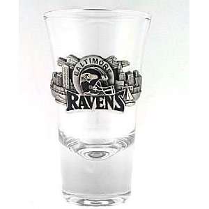  Baltimore Ravens Shotglass with Logo