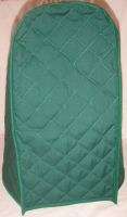 QUILTED Hunter Green 6 Quart KA Stand Mixer Cover  