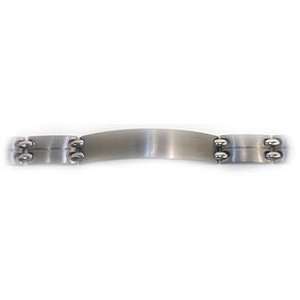  Modern Mens Titanium ID Bracelet 
