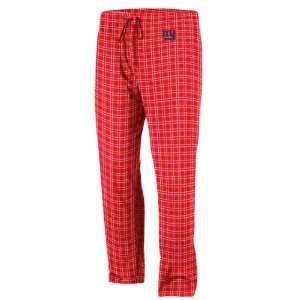  New York Giants Red Fly Pattern II Flannel Pant Sports 
