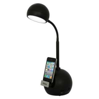 NEW iHome IHL03 Black Speaker Lamp System for iPhone & iPod 3 Watts 