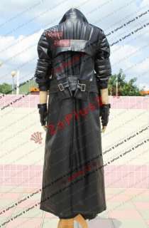 Dante Black Version DMC Devil May Cry 3 Cosplay Costume  
