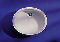 Corian 810 bathroom sink solid surface seam mount Dusty Rose New In 
