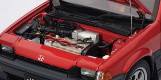 Honda Ballade Sports CRX Si Red 118 DIECAST AUTOART  