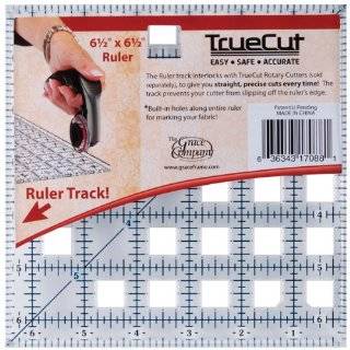 Grace Company 6 1/2 Inch by 6 1/2 Inch TrueCut Ruler