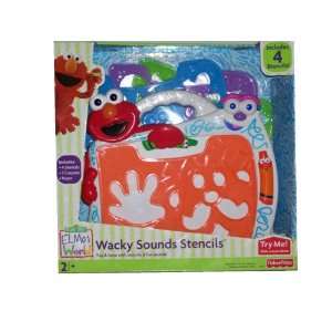  Elmos World Wacky Sounds Stencils Toys & Games