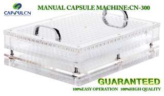 Capsule machine,manual capsule filling machine, empty capsules, Size 