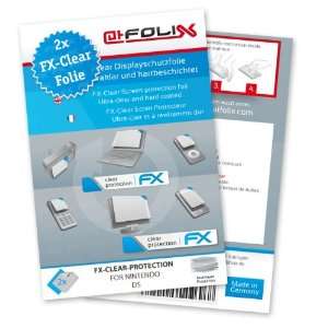  2 x atFoliX FX Clear Invisible screen protector for Nintendo 