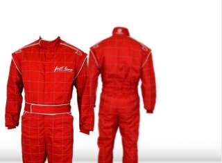 Kart Racing, Karting Signature Suit Red Size 50  